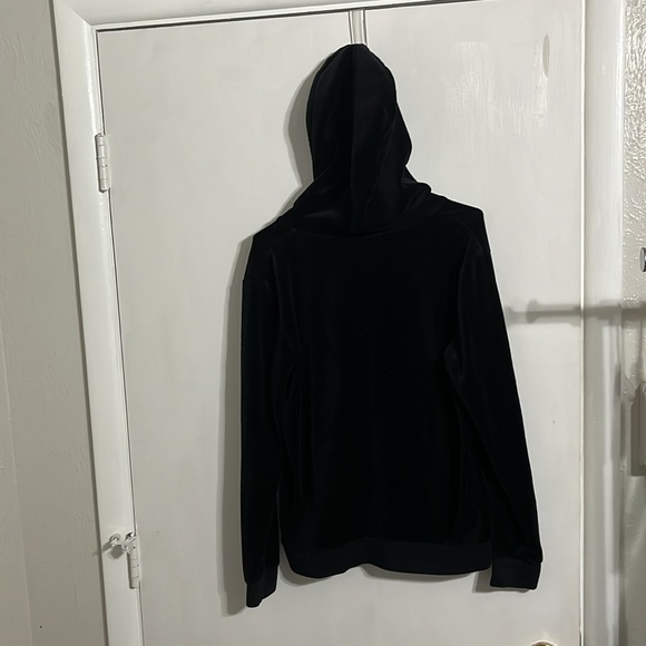 The trend woman’s black hoodie with sequence - Picture 4 of 4